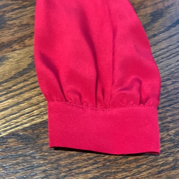 Trina Turk sz 2 red long sleeve dress - Picture 4 of 9